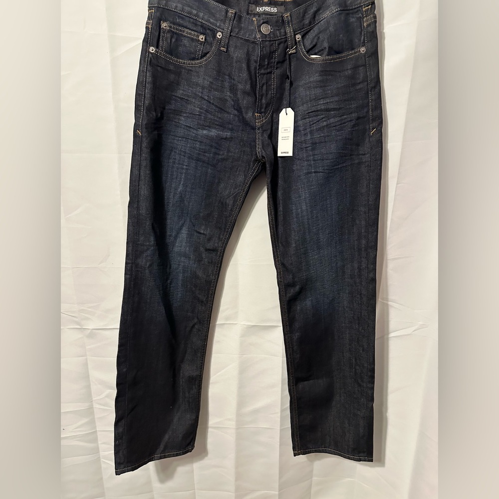Express Men’s Slim Straight Stretch Jeans | 32x30